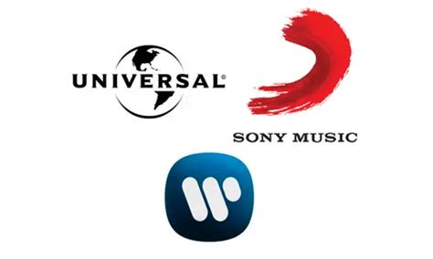 record tube|Major record companies including Sony and Universal Music .